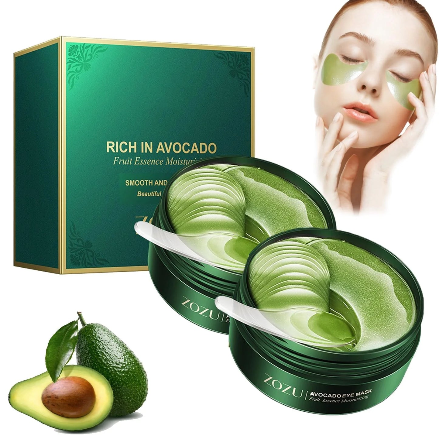 Avocado Eye Mask 60 Pcs
